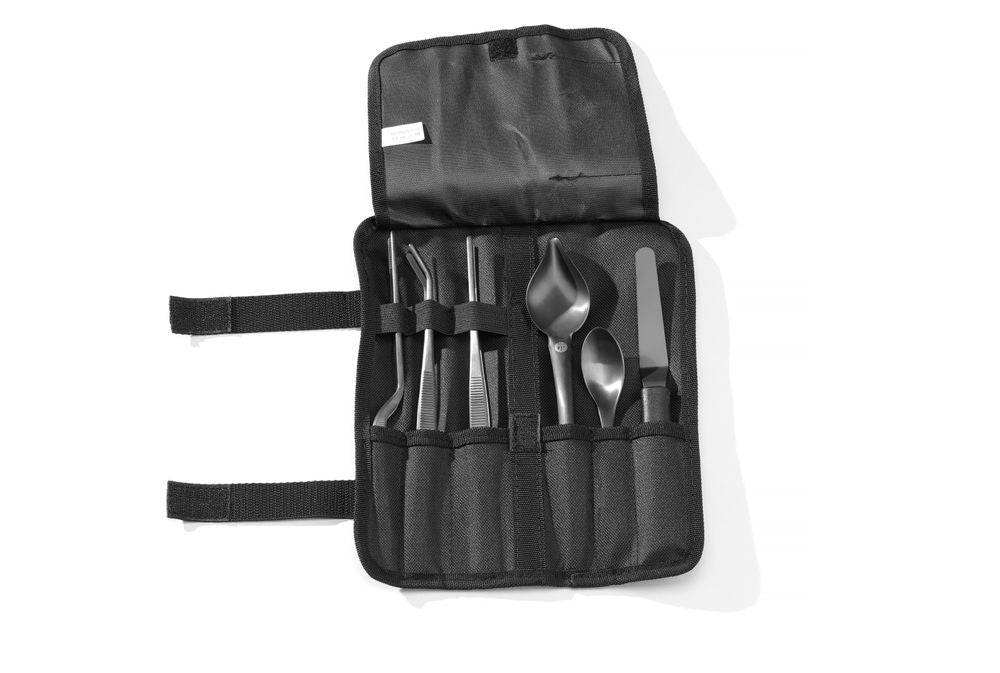 Set placcatura da chef, 6 pezzi, nero HENDI - lunghezza 400 × larghezza 220 × altezza 26 mm | HE400074
