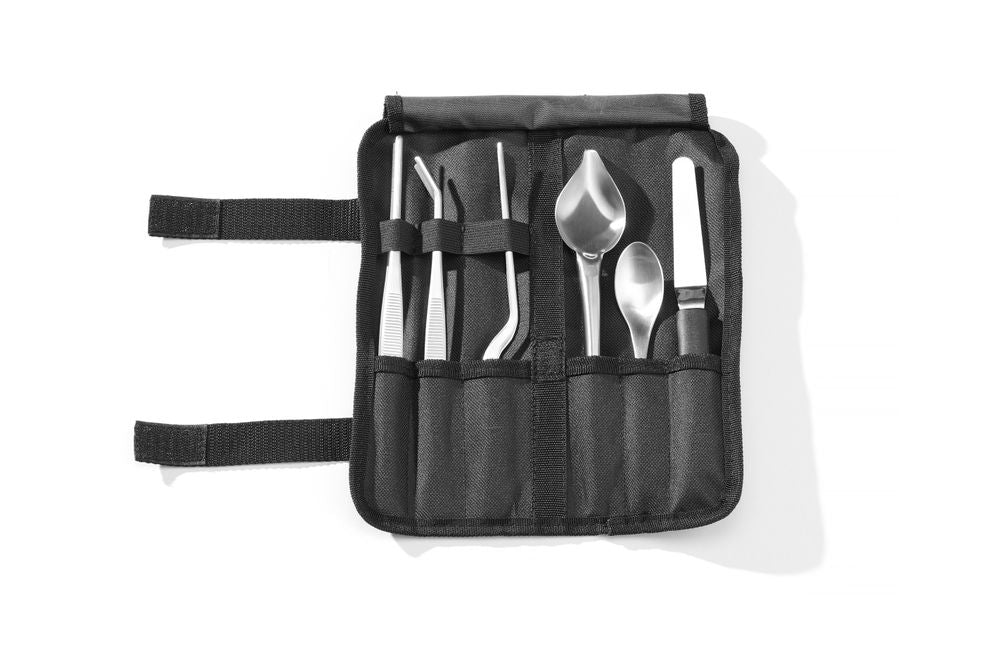 Set placcatura da chef, 6 pezzi, satinato HENDI - lunghezza 400 × larghezza 220 × altezza 26 mm | HE400081