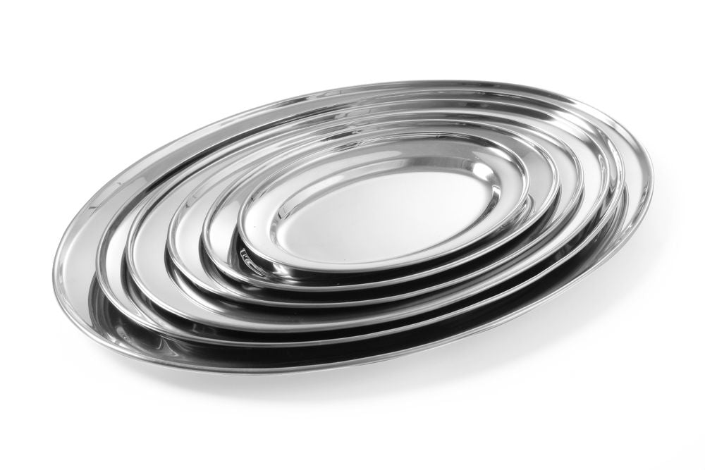 Vassoio ovale HENDI - lunghezza 174 × larghezza 248 × altezza 21 mm | HE404102