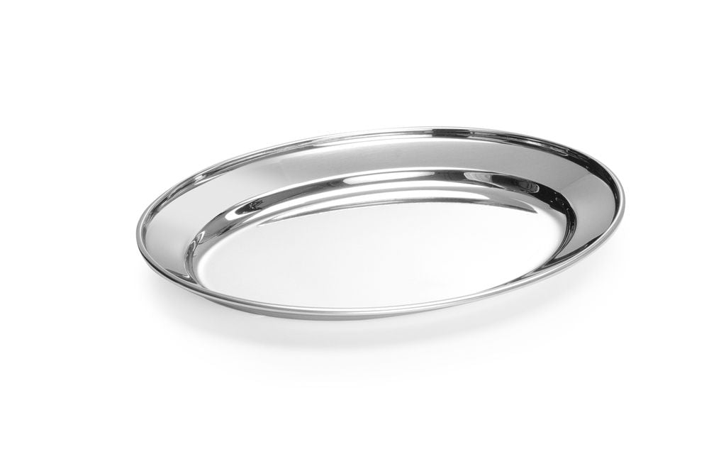 Vassoio ovale HENDI - lunghezza 154 × larghezza 199 × altezza 20 mm | HE404003