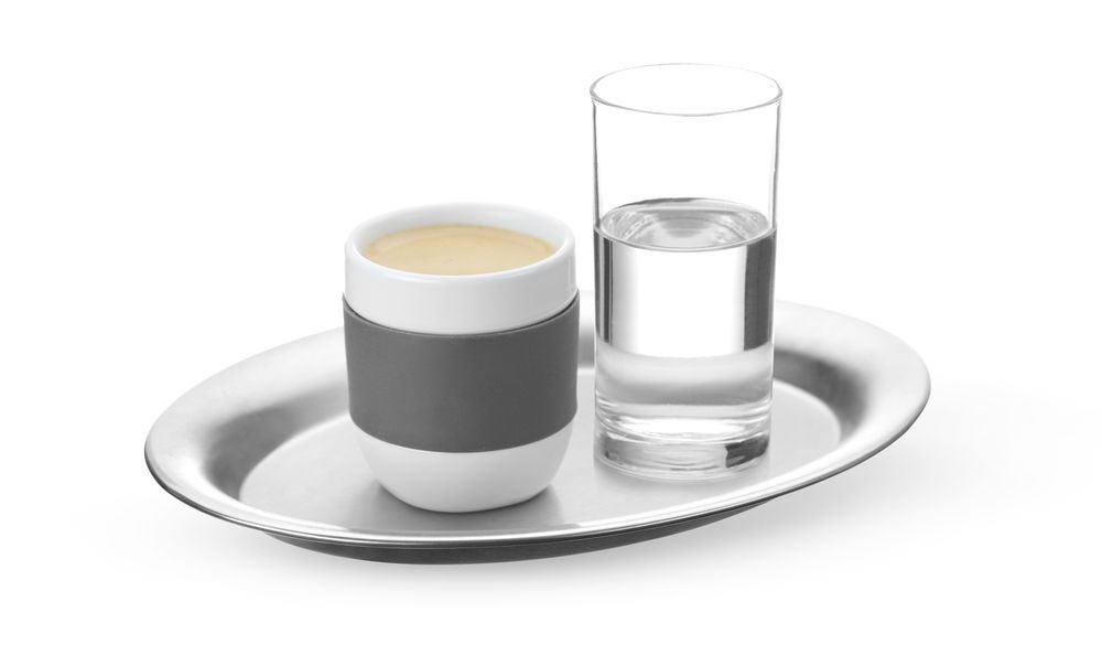 Vassoio ovale per caffè HENDI - lunghezza 152 × larghezza 202 × altezza 15 mm | HE405000