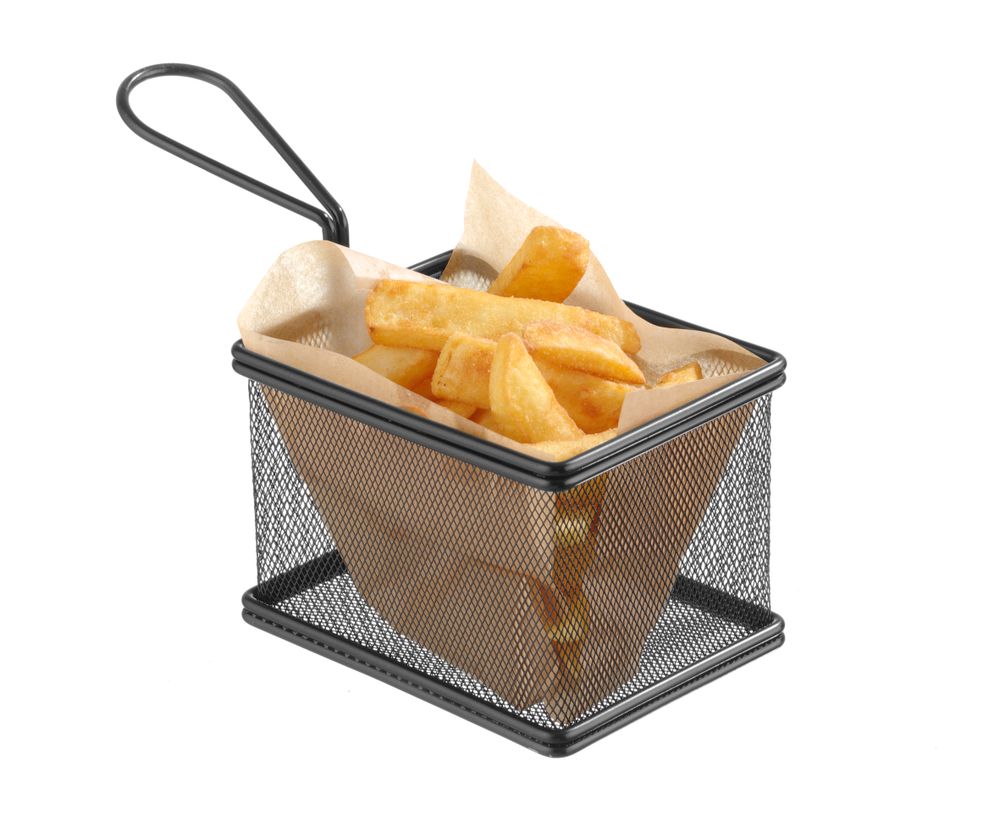 Mini cestelli per fritture HENDI - lunghezza 345 × larghezza 132 × altezza 102 mm | HE425657