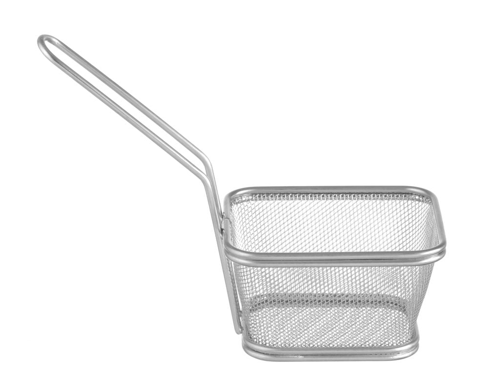 Mini cestelli per fritture impilabili HENDI - lunghezza 220 × larghezza 92 × altezza 130 mm | HE425664