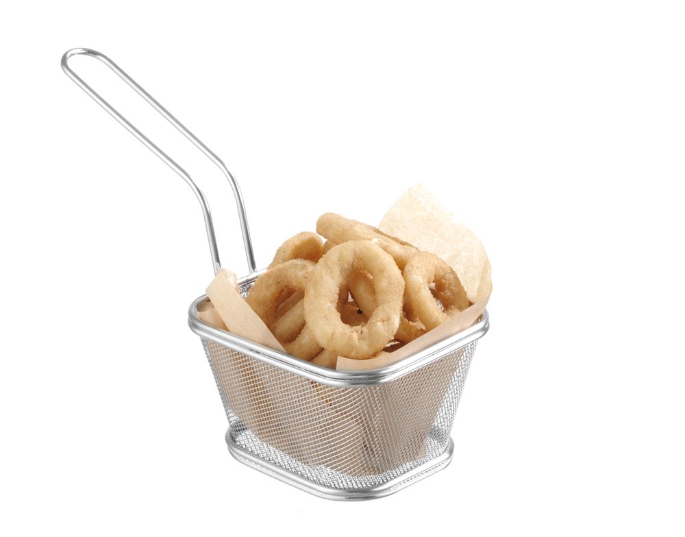 Mini cestelli per fritture impilabili HENDI - lunghezza 220 × larghezza 92 × altezza 130 mm | HE425664