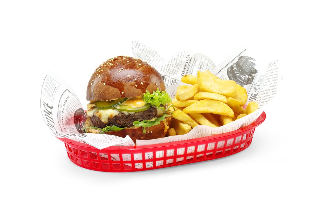 Cestini da servizio stile fast food. HENDI - lunghezza 272 × larghezza 177 × altezza 35 mm | HE426319