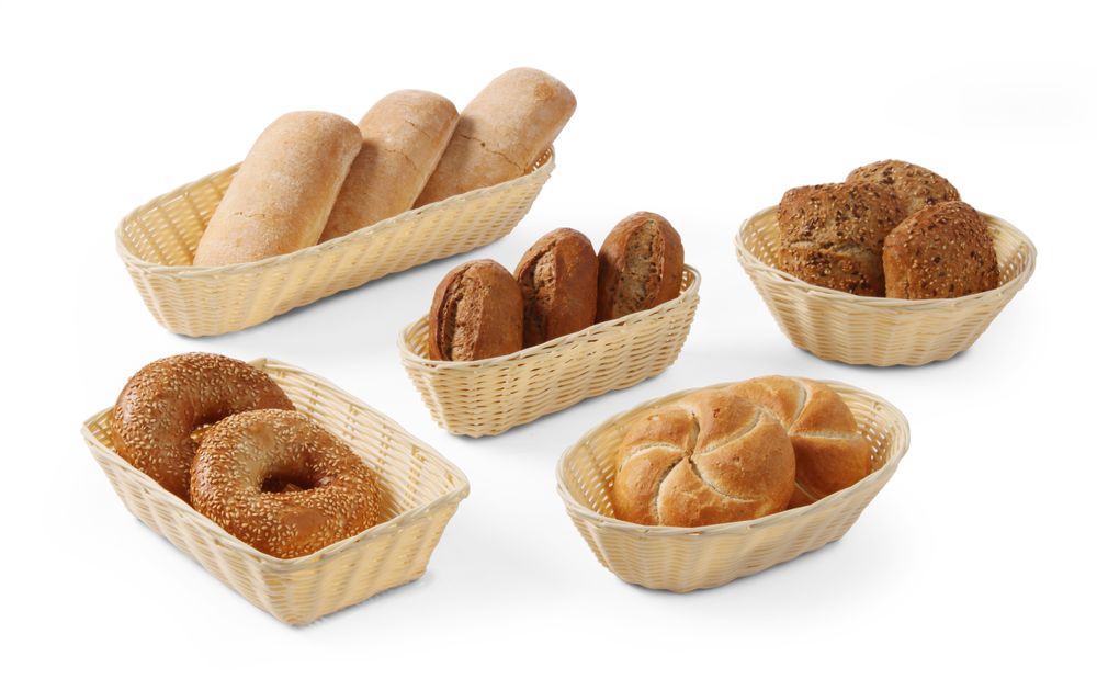 Cestino per pane - ovale HENDI - lunghezza 140 × larghezza 222 × altezza 55 mm | HE426500