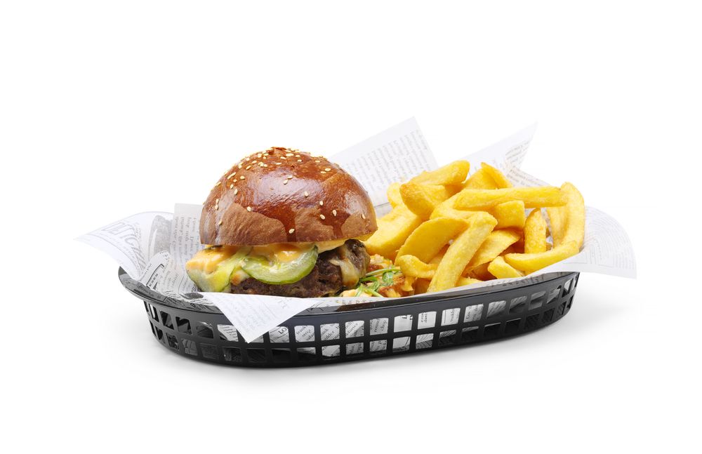 Cestini da servizio stile fast food. HENDI - lunghezza 272 × larghezza 177 × altezza 35 mm | HE426890