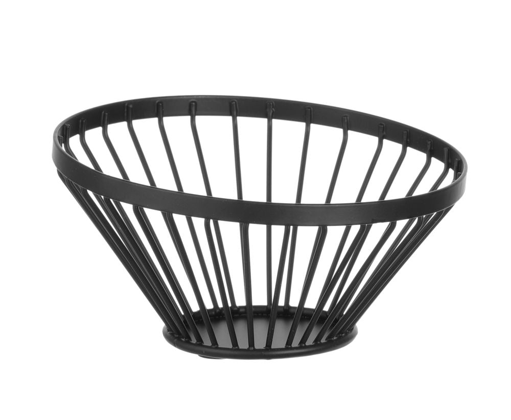 Cestino per frutta rotondo nero HENDI - Ø 150 mm | HE427095