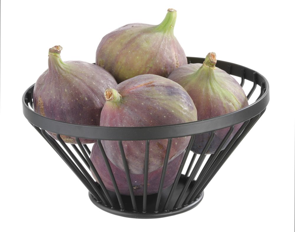 Cestino per frutta rotondo nero HENDI - Ø 150 mm | HE427095