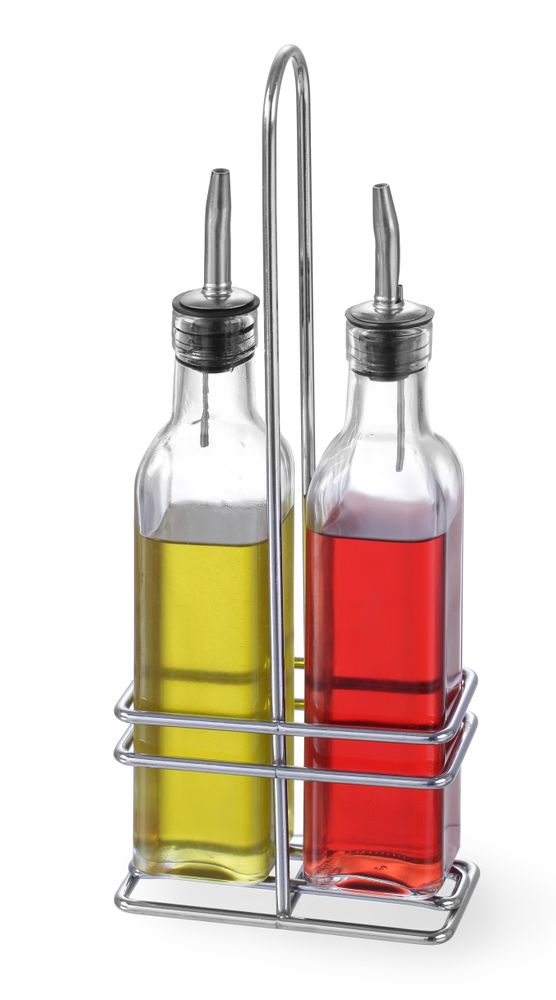 Set per olio e aceto HENDI - lunghezza 60 × larghezza 117 × altezza 325 mm | HE460245