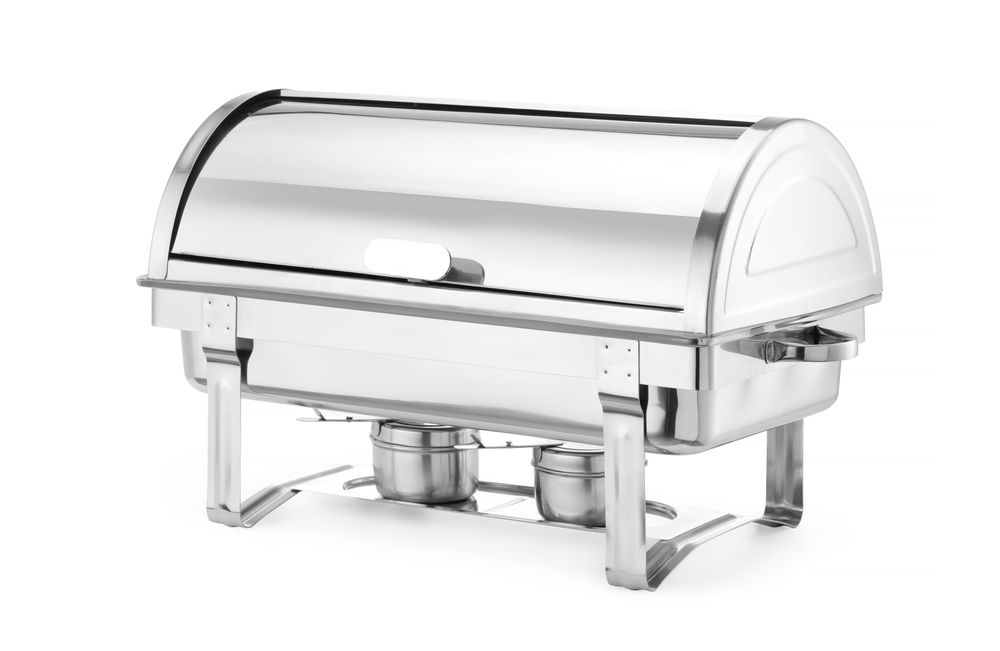 SCALDAVIVANDE Rolltop Gastronorm 1/1 HENDI - lunghezza 348 × larghezza 625 × altezza 398 mm | HE470206