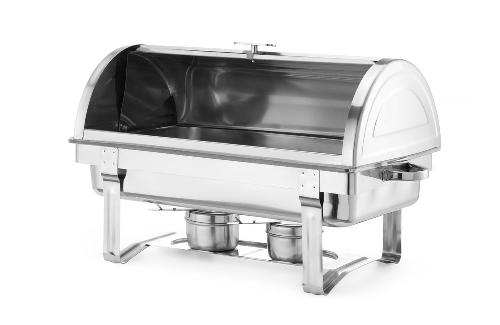SCALDAVIVANDE Rolltop Gastronorm 1/1 HENDI - lunghezza 348 × larghezza 625 × altezza 398 mm | HE470206