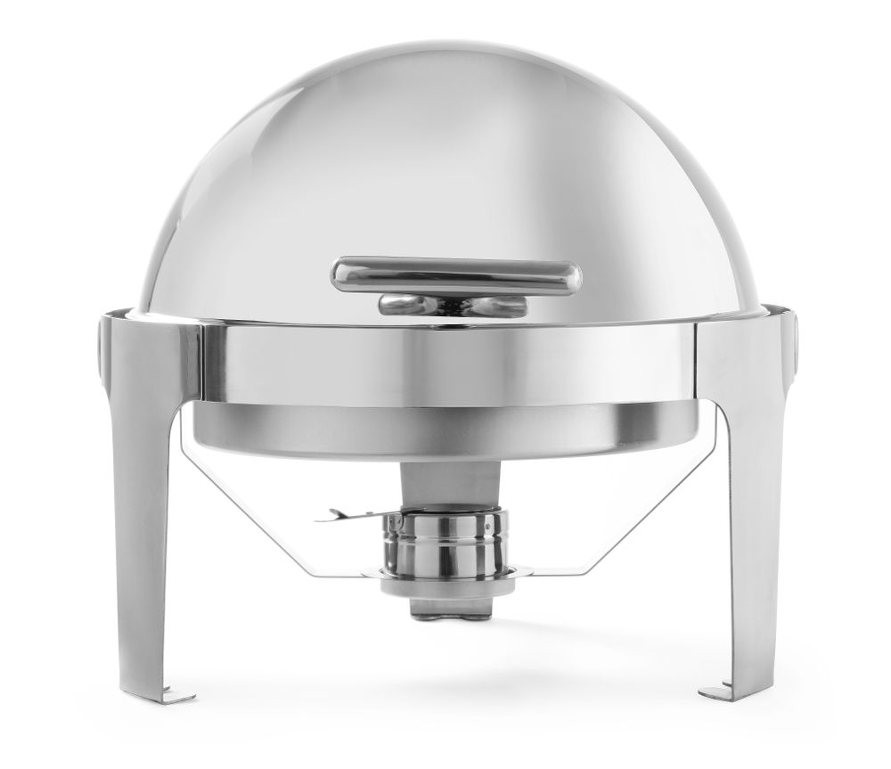 SCALDAVIVANDE Rolltop - rotondo HENDI - lunghezza 480 × larghezza 480 × altezza 258 mm | HE470312