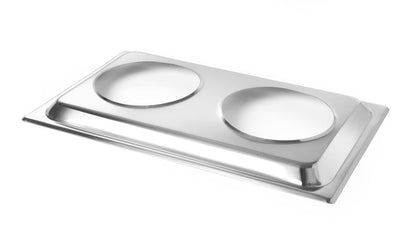 Supporto per 2 contenitori bagnomaria HENDI - GN GN 1/1 | HE470930