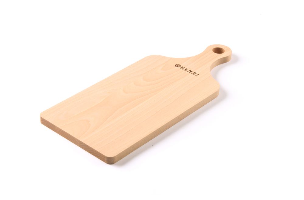 Tagliere con manico HENDI - lunghezza 390 × larghezza 160 × altezza 12 mm | HE505106