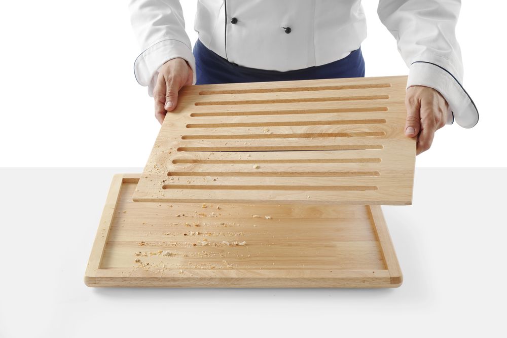 Tagliere per pane HENDI - lunghezza 480 × larghezza 320 × altezza 24 mm | HE505502