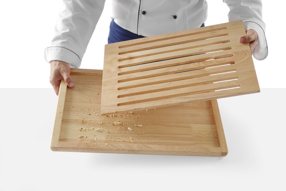 Tagliere per pane HENDI - lunghezza 480 × larghezza 320 × altezza 24 mm | HE505502