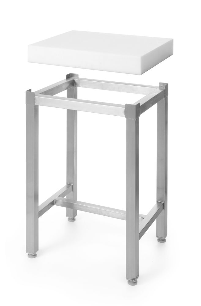 Base per blocco da macellaio HENDI - lunghezza 400 × larghezza 500 × altezza 760 mm | HE505670