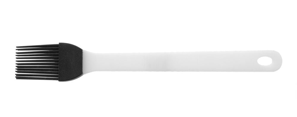 Pennello piatto per burro e grassi in silicone HENDI - lunghezza 10 × larghezza 32 × altezza 218 mm | HE515358