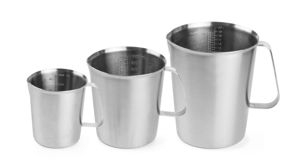 Caraffa graduata acciaio HENDI - Ø 90 mm | HE516102