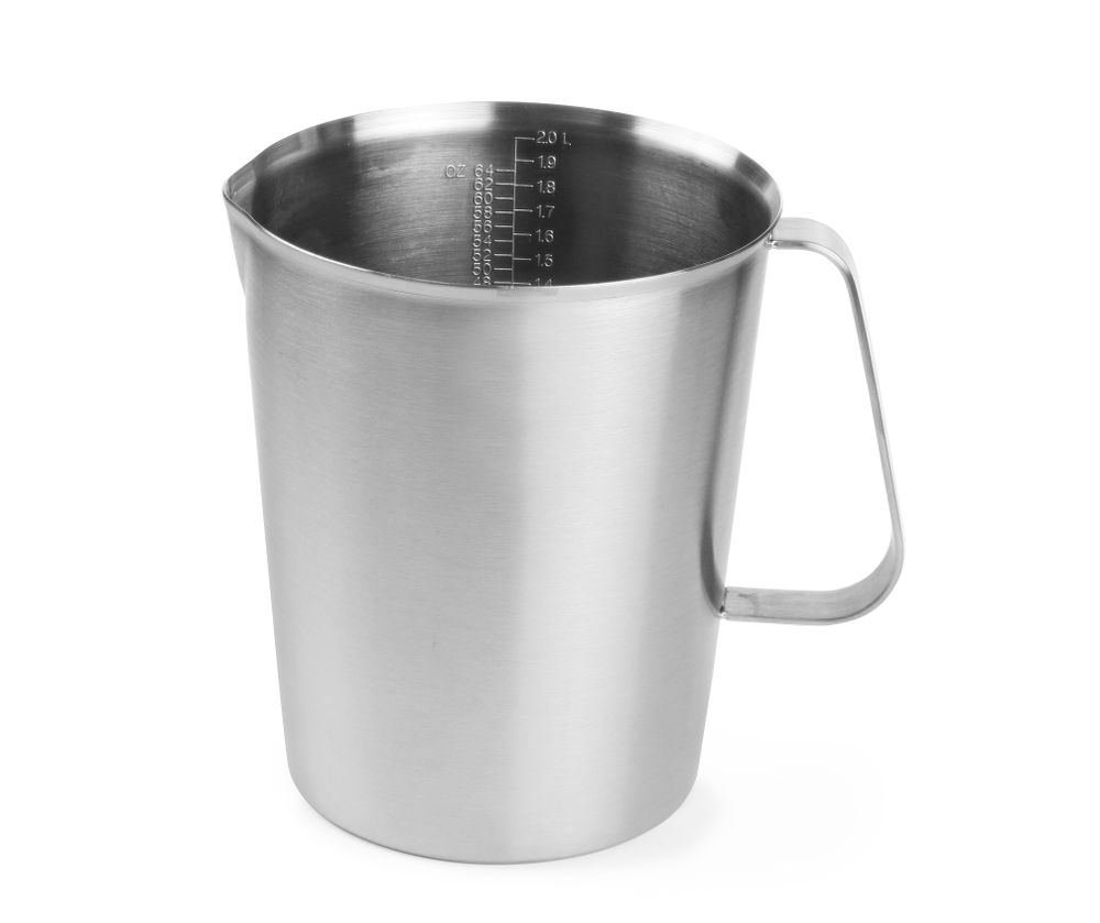 Caraffa graduata acciaio HENDI - Ø 120 mm | HE516201