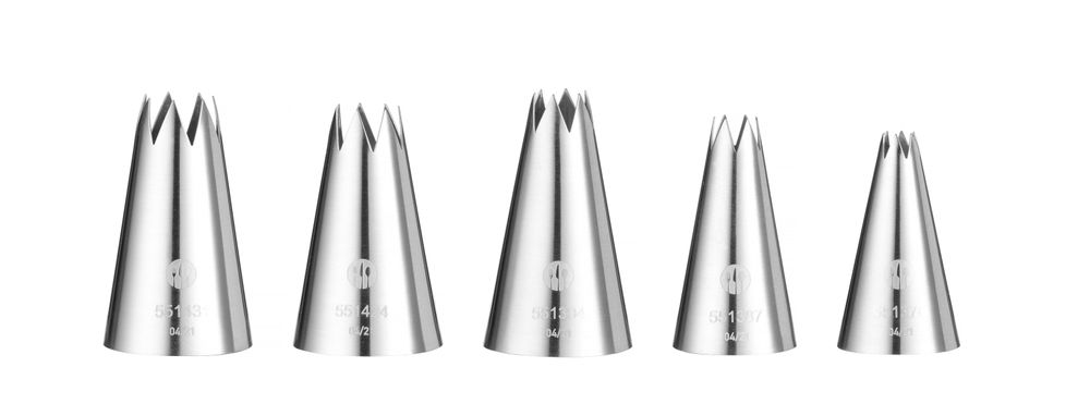 Bocchette - rigate HENDI - lunghezza 30 × larghezza 130 × altezza 50 mm | HE551790