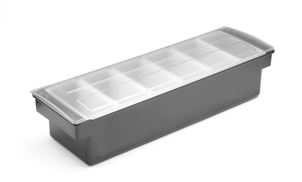 Portacondimenti BarUp - lunghezza 155 × larghezza 494 × altezza 115 mm | HE552032