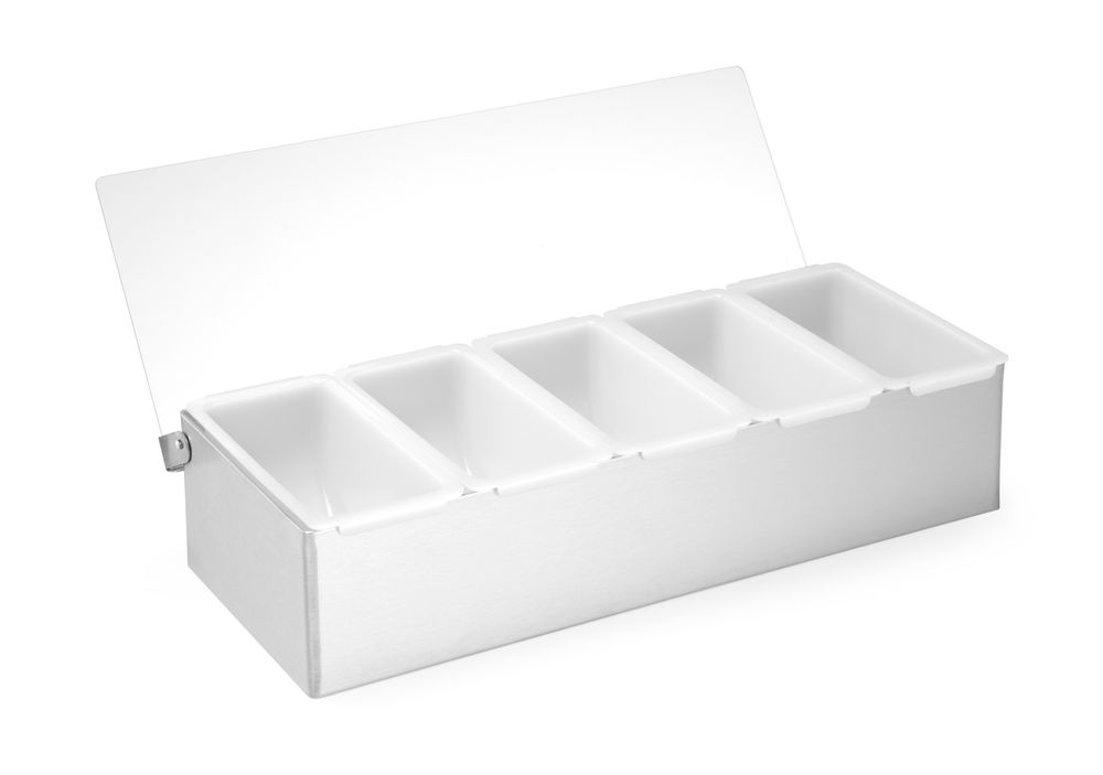 Portacondimenti BarUp - lunghezza 150 × larghezza 380 × altezza 90 mm | HE552100