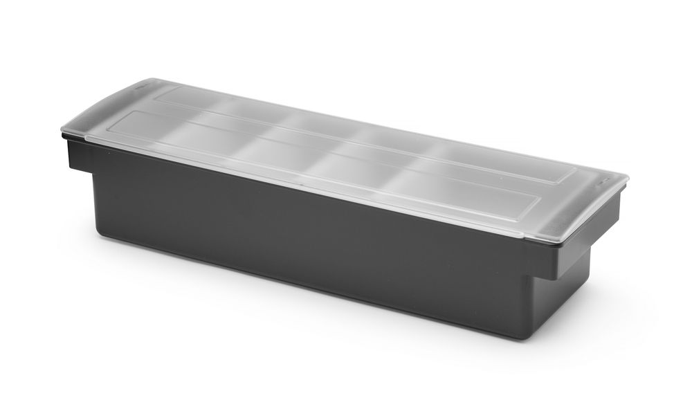 Portacondimenti BarUp - lunghezza 155 × larghezza 494 × altezza 115 mm | HE552025