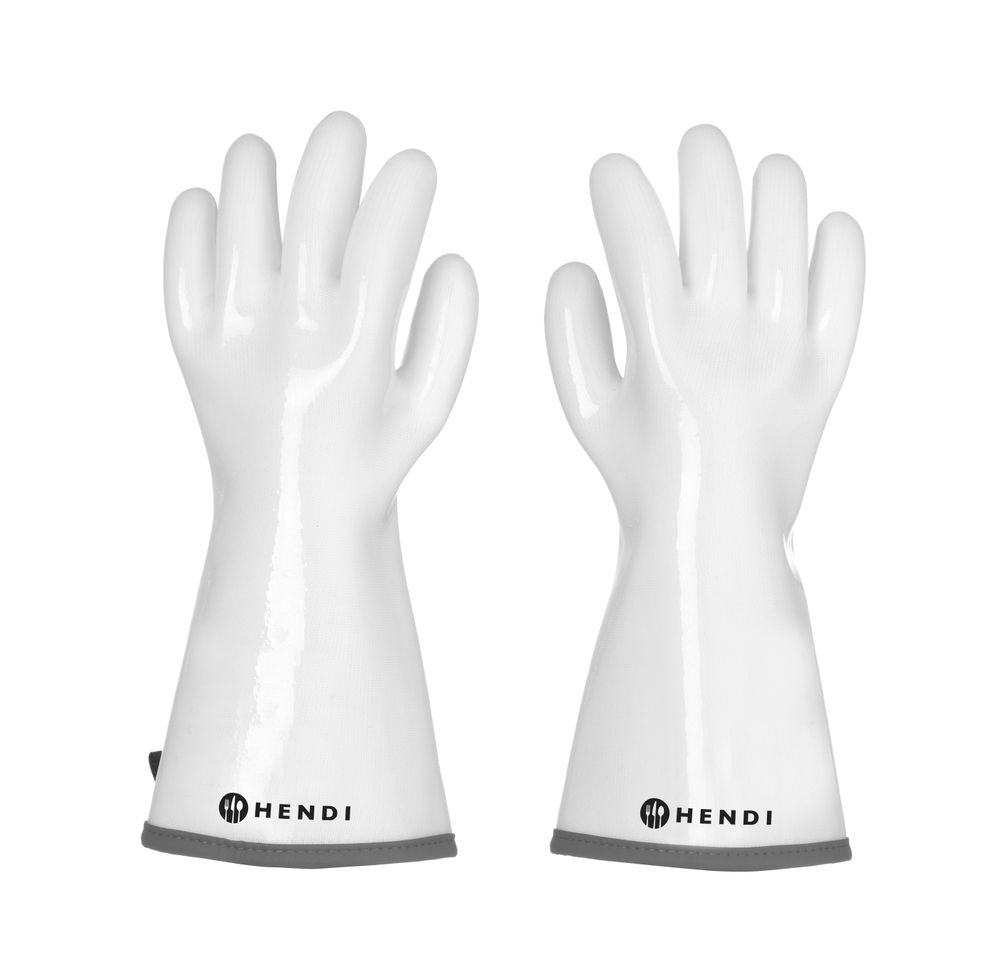 Guanti con rivestimento in silicone HENDI - lunghezza 330 × larghezza 176 × altezza 45 mm | HE556573