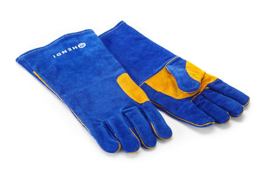 Guanti resistenti al calore, in vera pelle HENDI - lunghezza 405 × larghezza 192 × altezza 30 mm | HE556597
