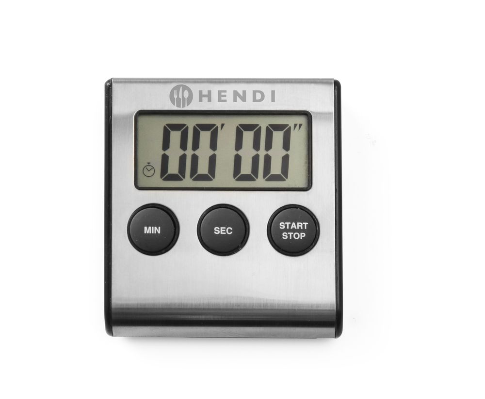 Timer digitale da cucina HENDI - lunghezza 72 × larghezza 64 × altezza 22 mm | HE582022