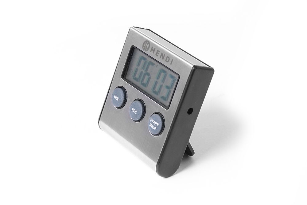 Timer digitale da cucina HENDI - lunghezza 72 × larghezza 64 × altezza 22 mm | HE582022