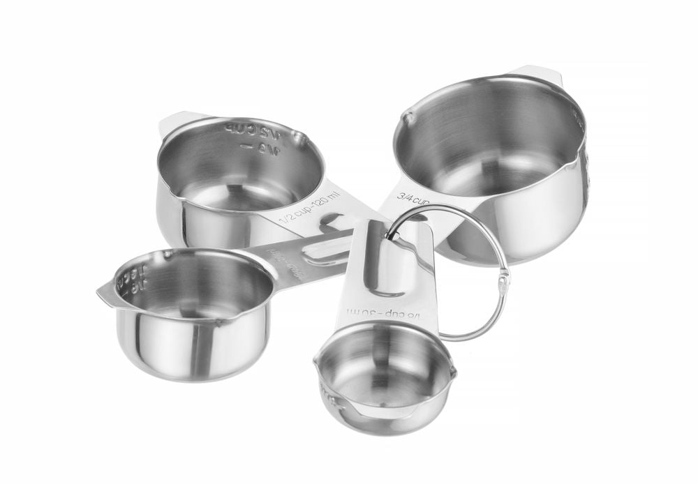 Tazza di misurazione - set di 4 pezzi. HENDI - lunghezza 135 × larghezza 230 × altezza 65 mm | HE596494