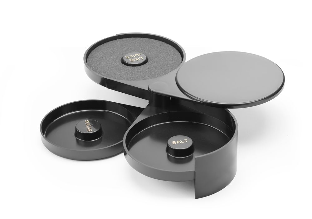 Bordatore apribile con 3 sezioni BarUp - lunghezza 191 × larghezza 156 × altezza 72 mm | HE596777