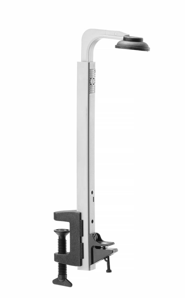 Staffa antigoccia montata su ripiano BarUp - lunghezza 105 × larghezza 45 × altezza 318 mm | HE598719
