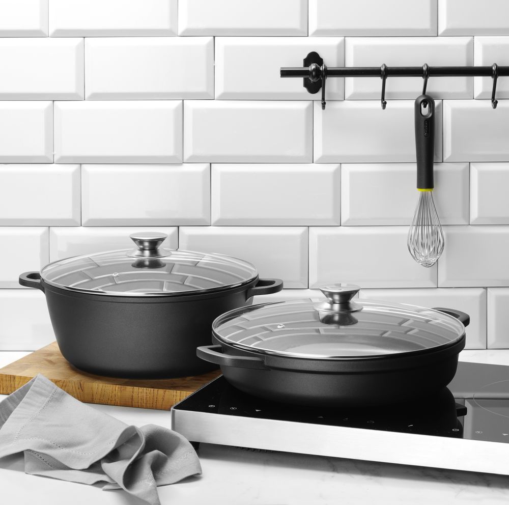 Casseruola con rivestimento antiaderente HENDI - Ø 332 mm | HE611012
