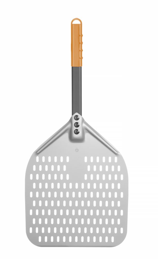 Pala per pizza forata con manico corto HENDI - lunghezza 660 × larghezza 300 × altezza 30 mm | HE618097