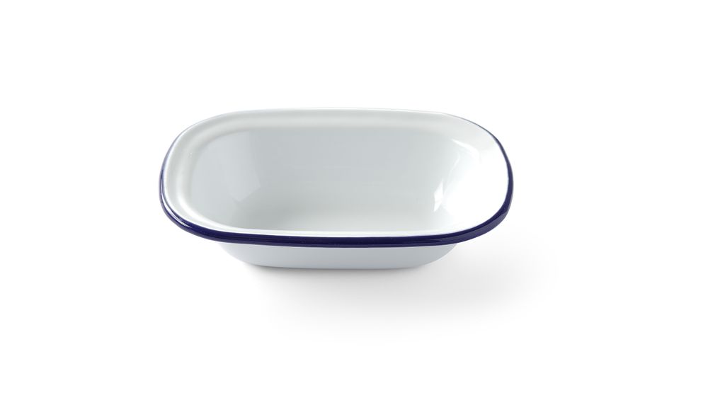 Piatto rettangolare HENDI - lunghezza 130 × larghezza 175 × altezza 40 mm | HE621202