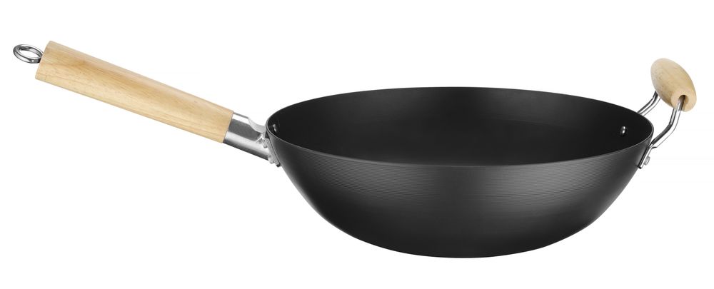 Wok con manico in legno HENDI - Ø 324 mm | HE627907