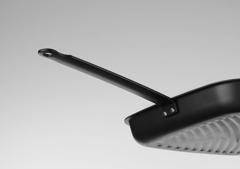Padella per grigliate, quadrata HENDI - lunghezza 478 × larghezza 282 × altezza 76 mm | HE627983