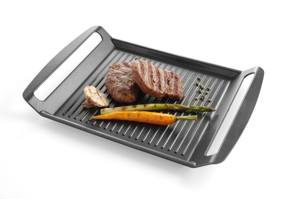 Griglia per piastre ad induzione HENDI - lunghezza 260 × larghezza 390 × altezza 38 mm | HE629130