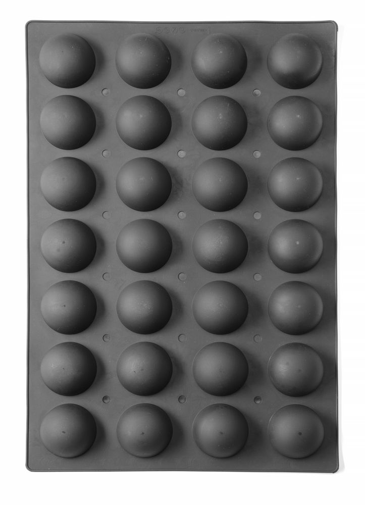 Forma in silicone semisfere HENDI - lunghezza 395 × larghezza 595 × altezza 35 mm | HE677216
