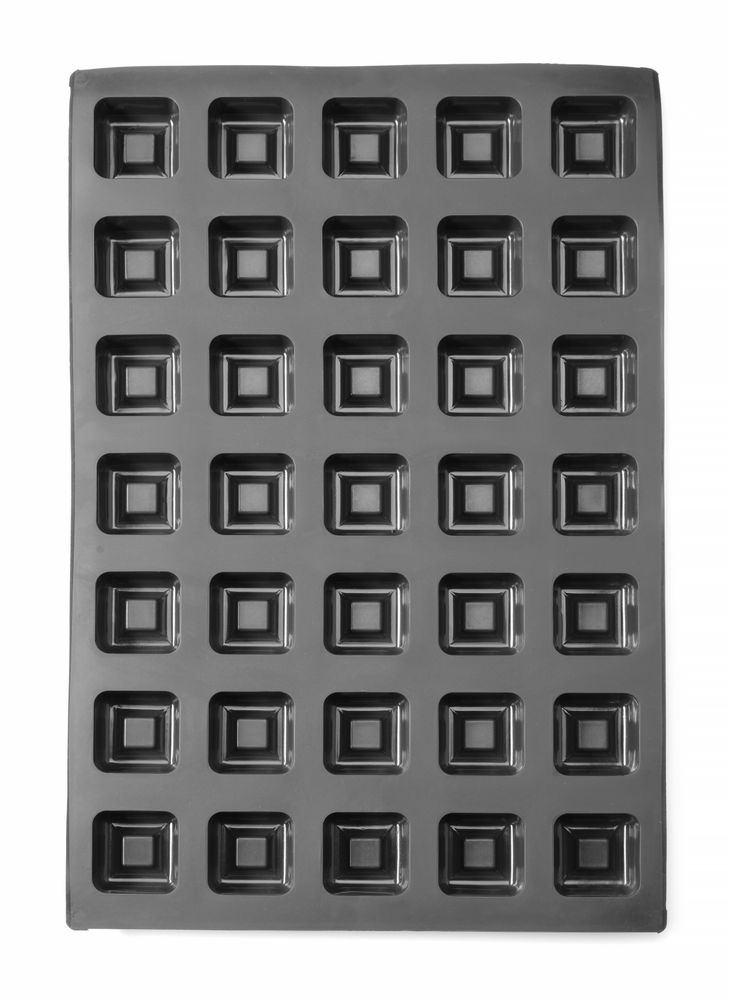 Forma in silicone quadrate HENDI - lunghezza 370 × larghezza 565 × altezza 25 mm | HE677261
