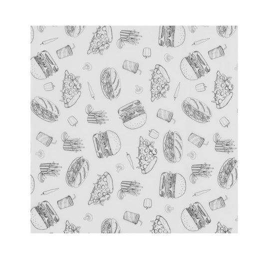 Carta antigrasso HENDI - lunghezza 305 × larghezza 305 × altezza 1 mm | HE678282