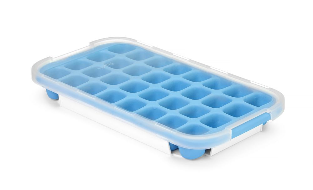 Stampo a cubetti di ghiaccio con coperchio e vassoio inferiore BarUp - lunghezza 342 × larghezza 170 × altezza 40 mm |