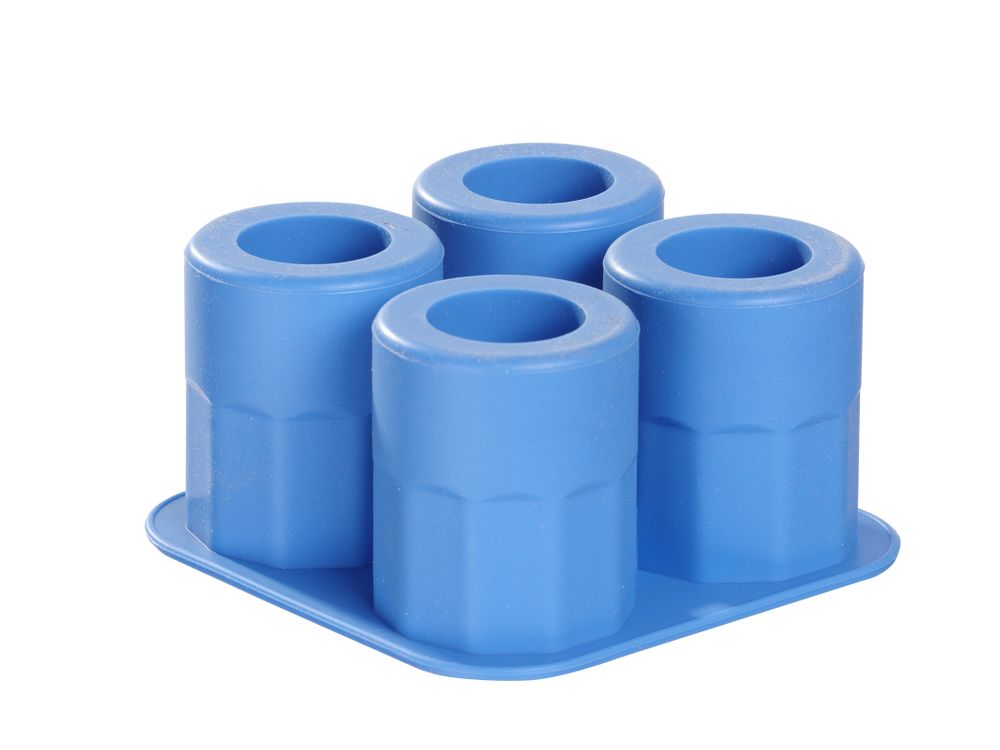 Forma per bicchieri in ghiaccio BarUp - lunghezza 124 × larghezza 124 × altezza 64 mm | HE679067