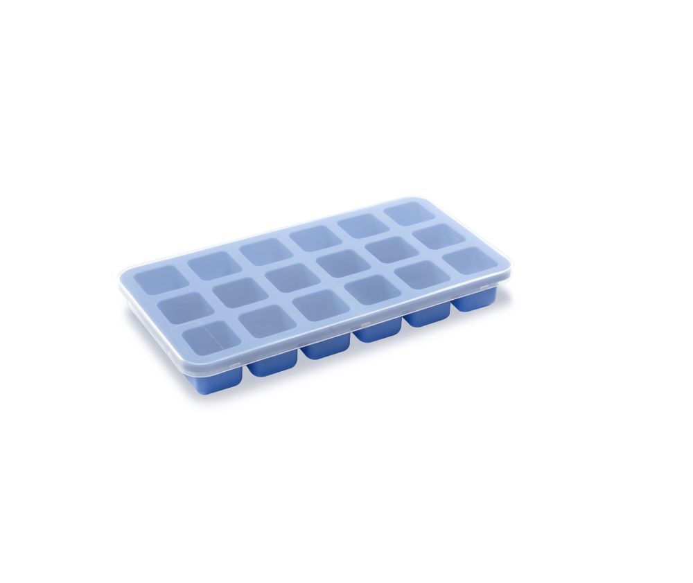 Stampo per cubetti di ghiaccio con coperchio BarUp - lunghezza 215 × larghezza 112 × altezza 25 mm | HE679074