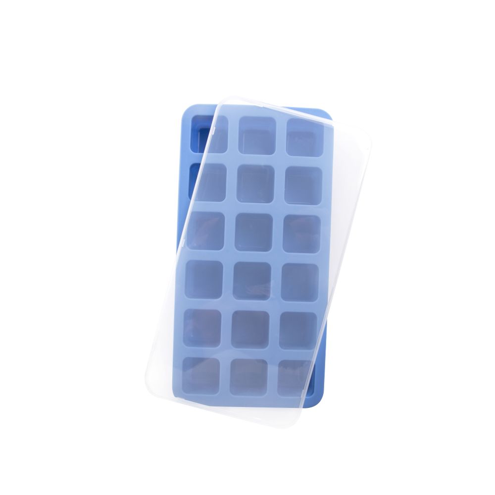 Stampo per cubetti di ghiaccio con coperchio BarUp - lunghezza 215 × larghezza 112 × altezza 25 mm | HE679074