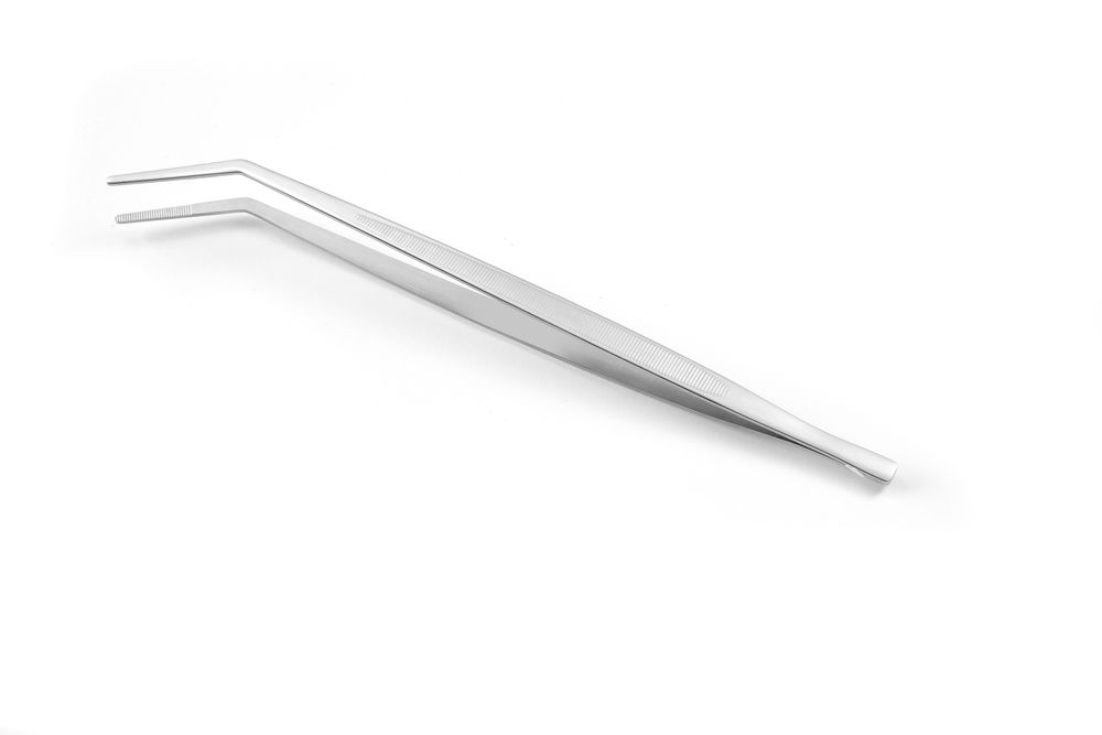 Pinzette, curve HENDI - lunghezza 155 × larghezza 5 × altezza 22 mm | HE680070